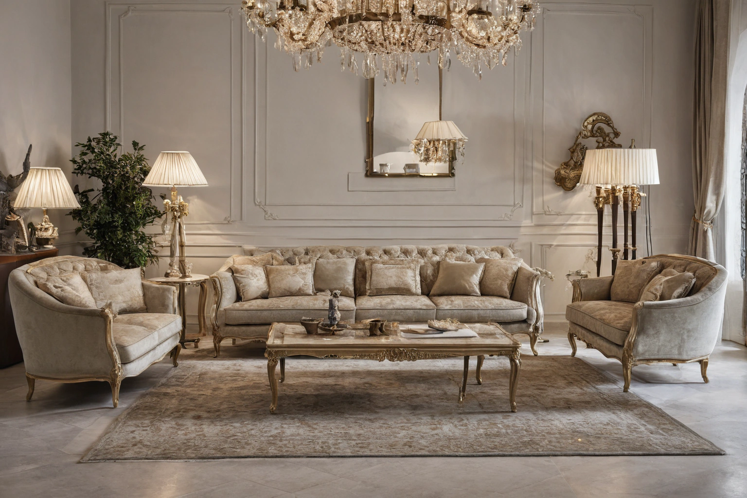Italian showroom room set sold as one decision